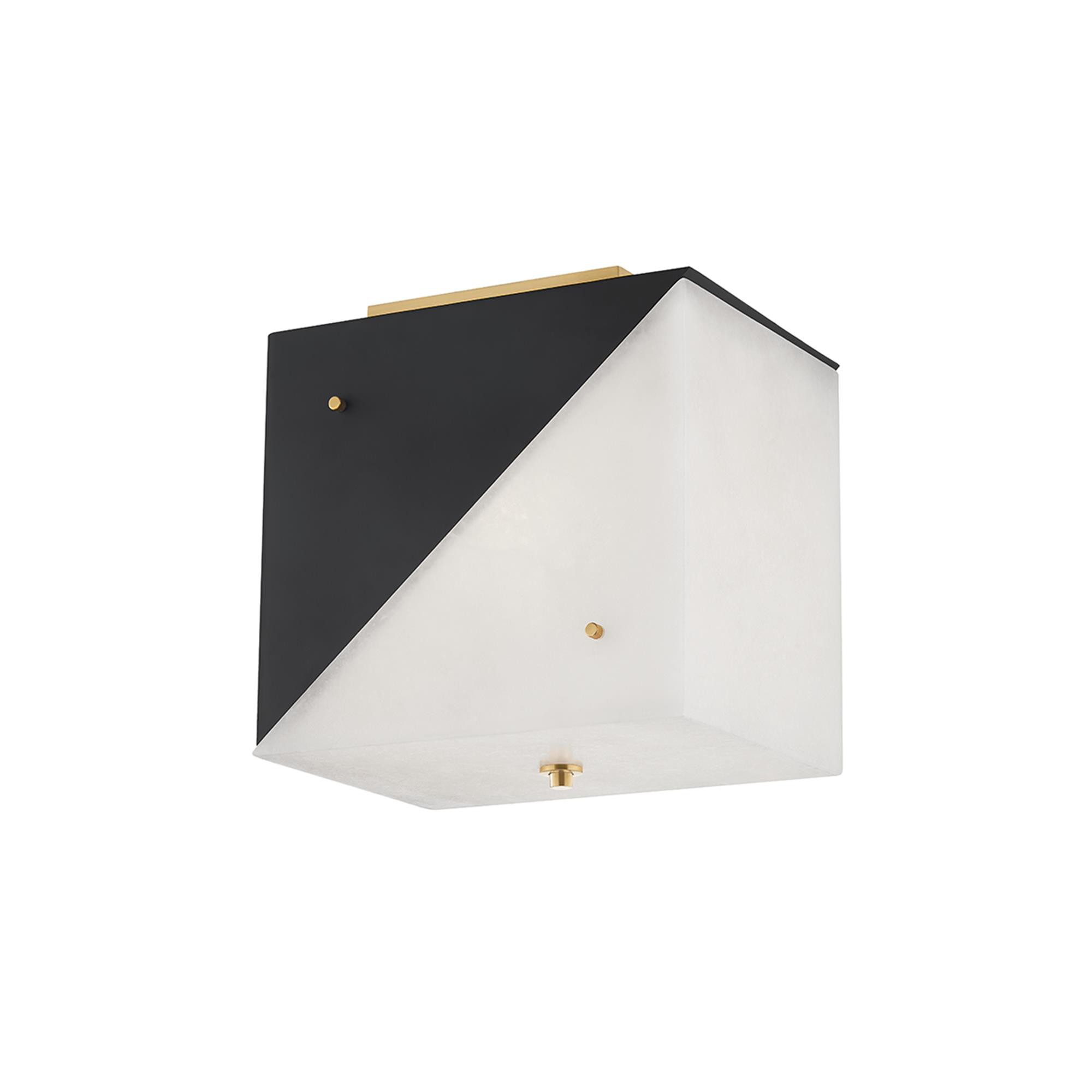 Kelly Behun Ratio 8 Inch 3 Light Flush Mount