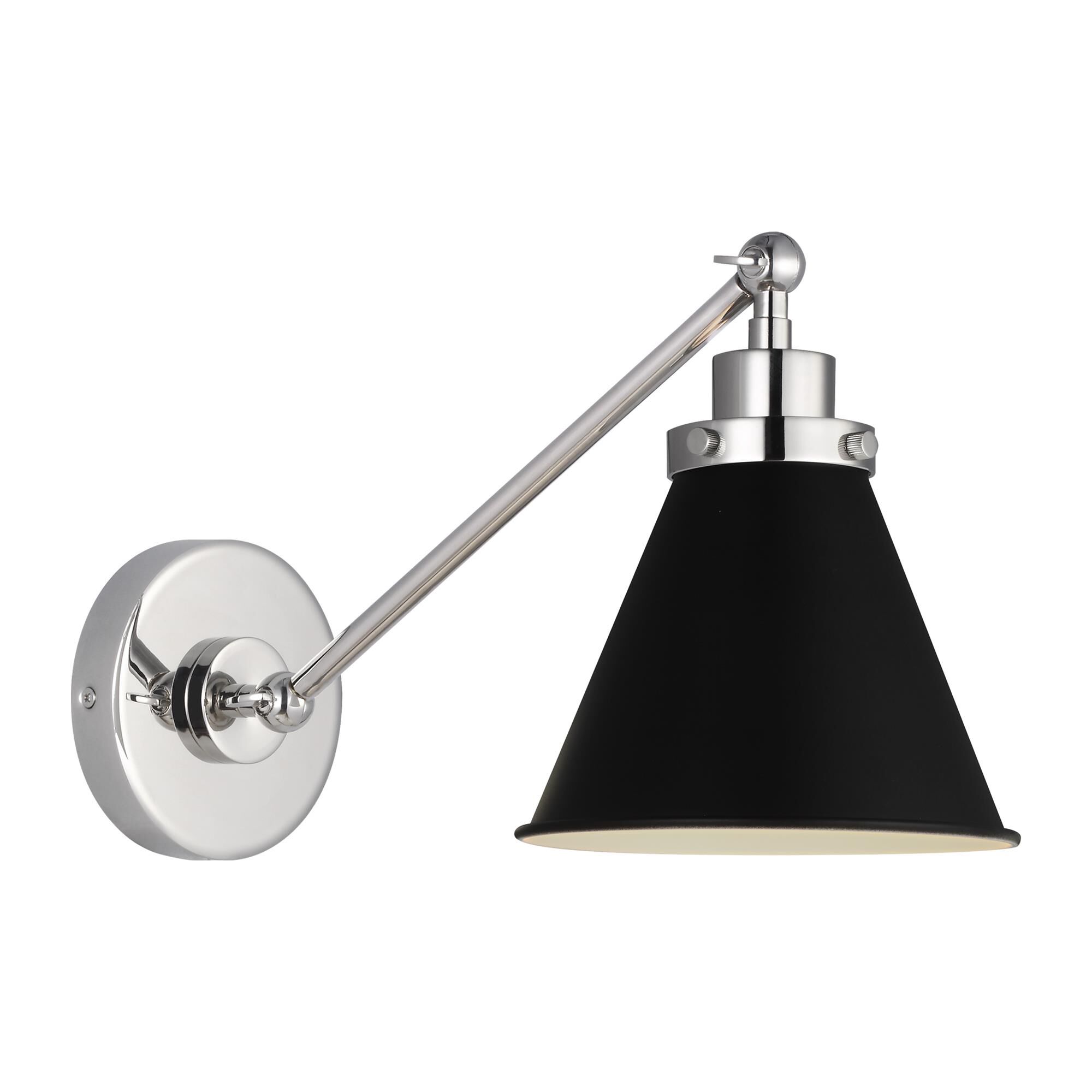 Chapman & Myers Wellfleet Medium Wall Swing Lamp