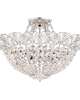 Tiara 20 Inch 6 Light Semi Flush Mount
