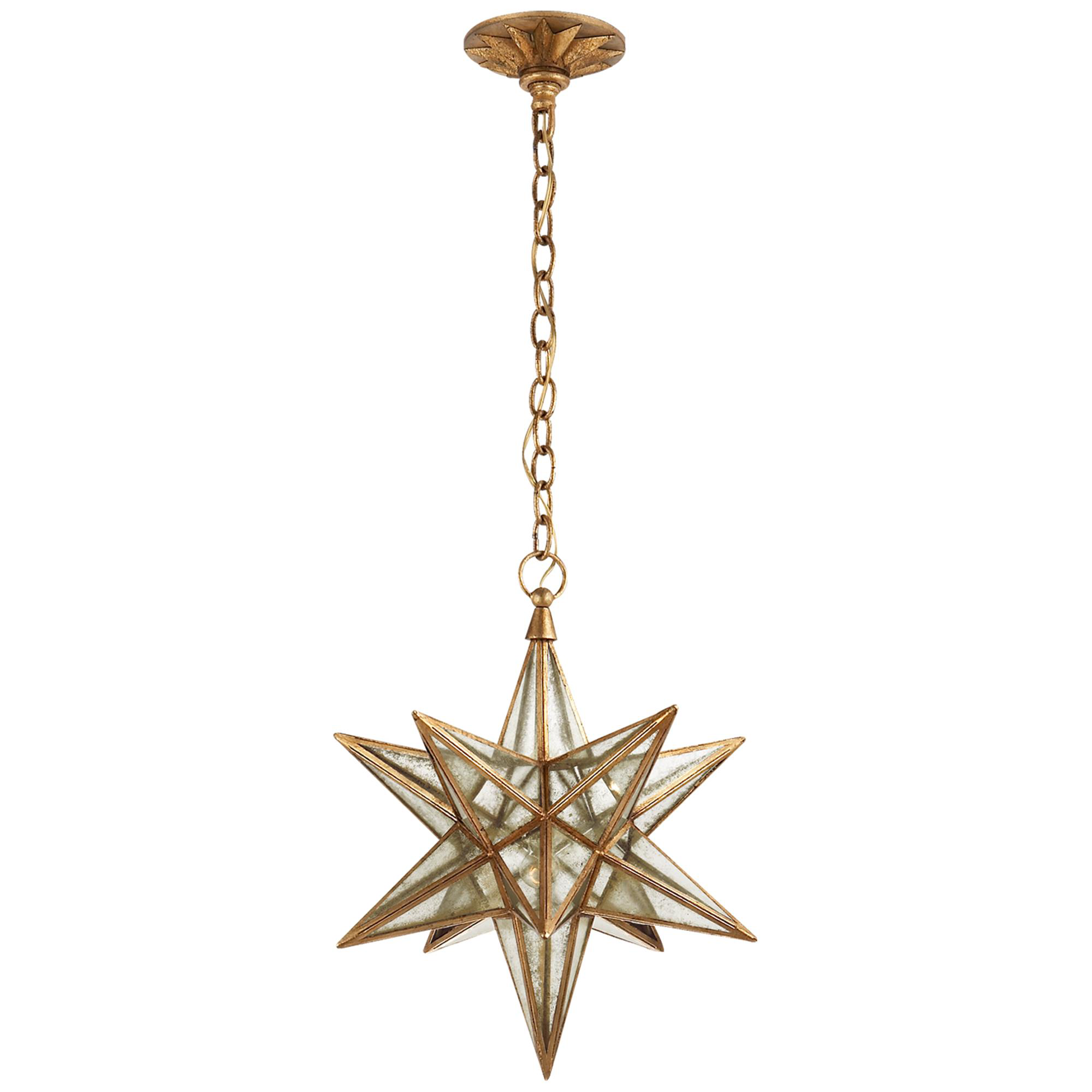 Chapman & Myers Moravian Star Small Pendant Light