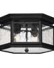 Edgewater 13 Inch 2 Light Outdoor Flush Mount