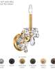San Marco 14 Inch Wall Sconce