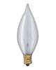 25 Watt C11 Spunlite Satin E12 130 Volt