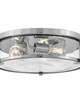 Lowell 16 Inch 3 Light Flush Mount