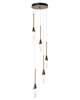 Lilium 12 Inch 5 Light Multi Light Pendant