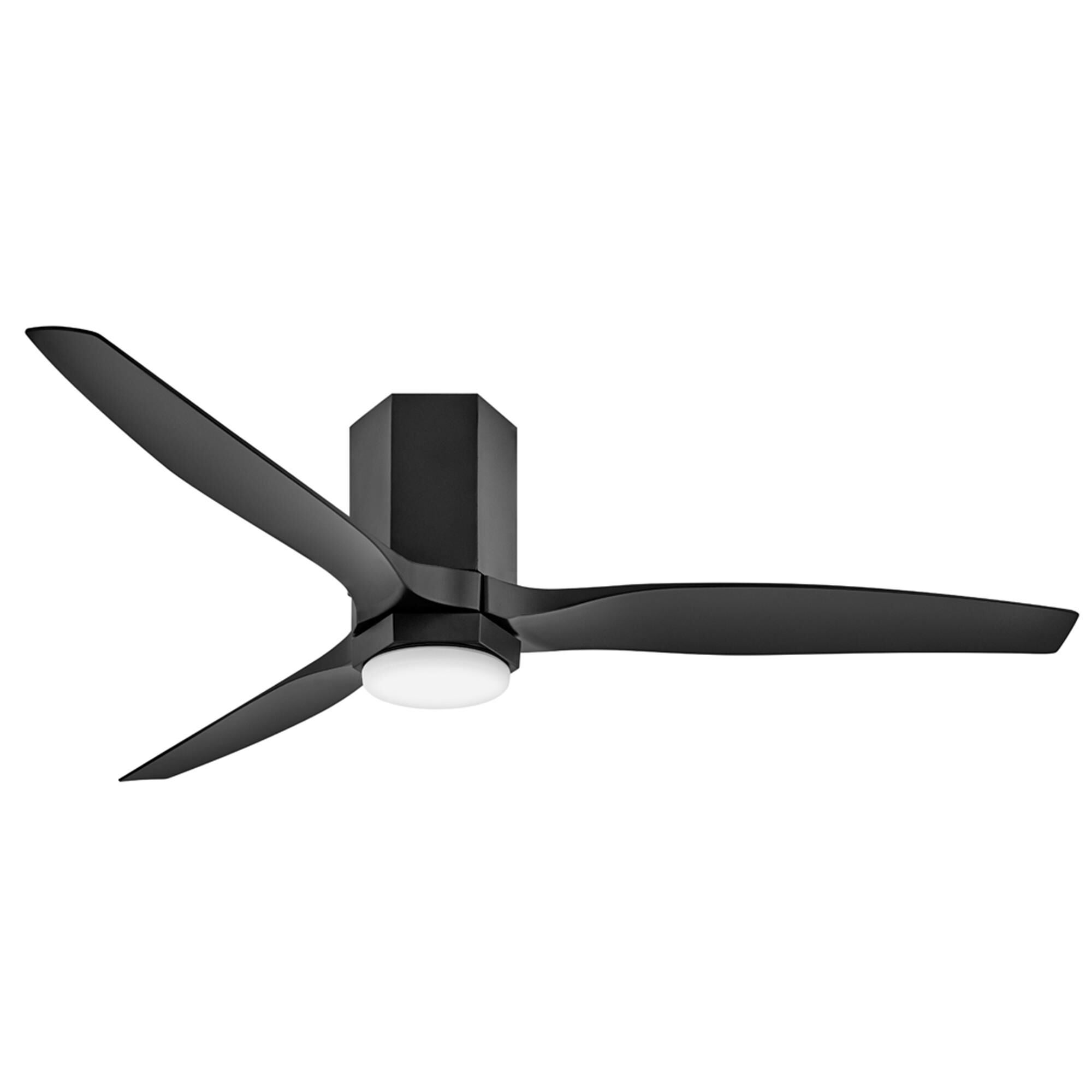 Facet 52 Inch Flush Mount Fan with Light Kit