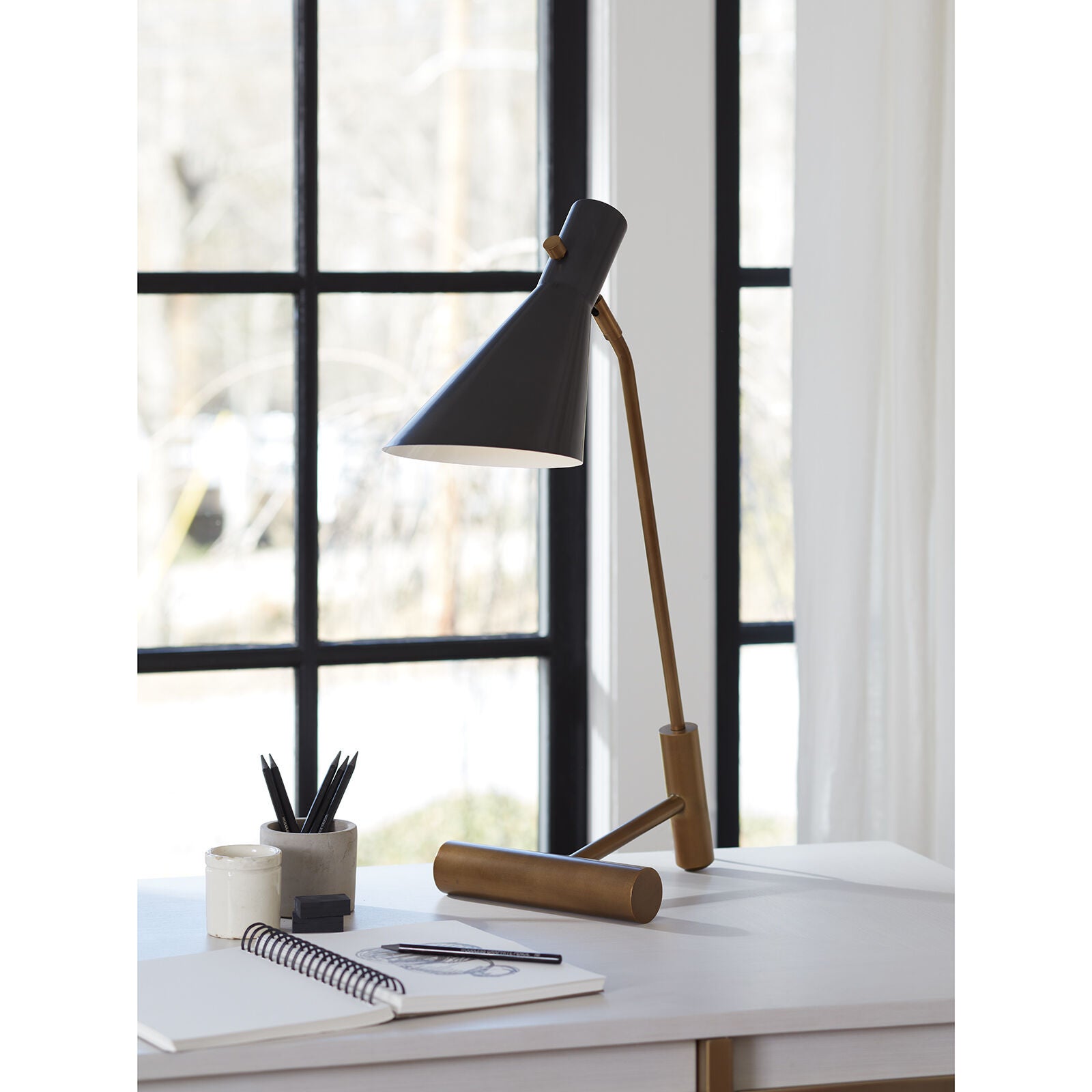 Spyder 24 Inch Desk Lamp