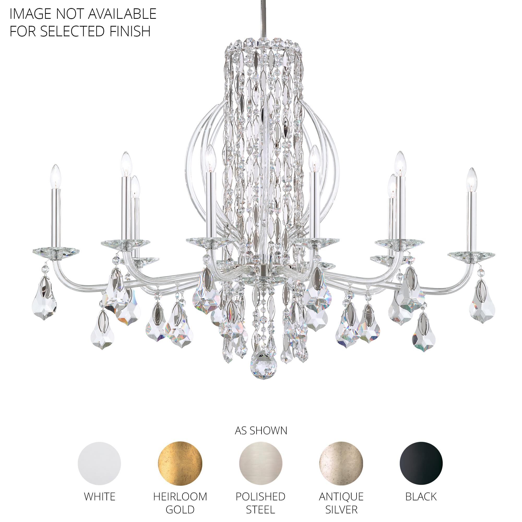 Sarella 30 Inch 10 Light Chandelier