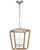Chapman & Myers Darlana Wrapped 18 Inch Lantern Pendant