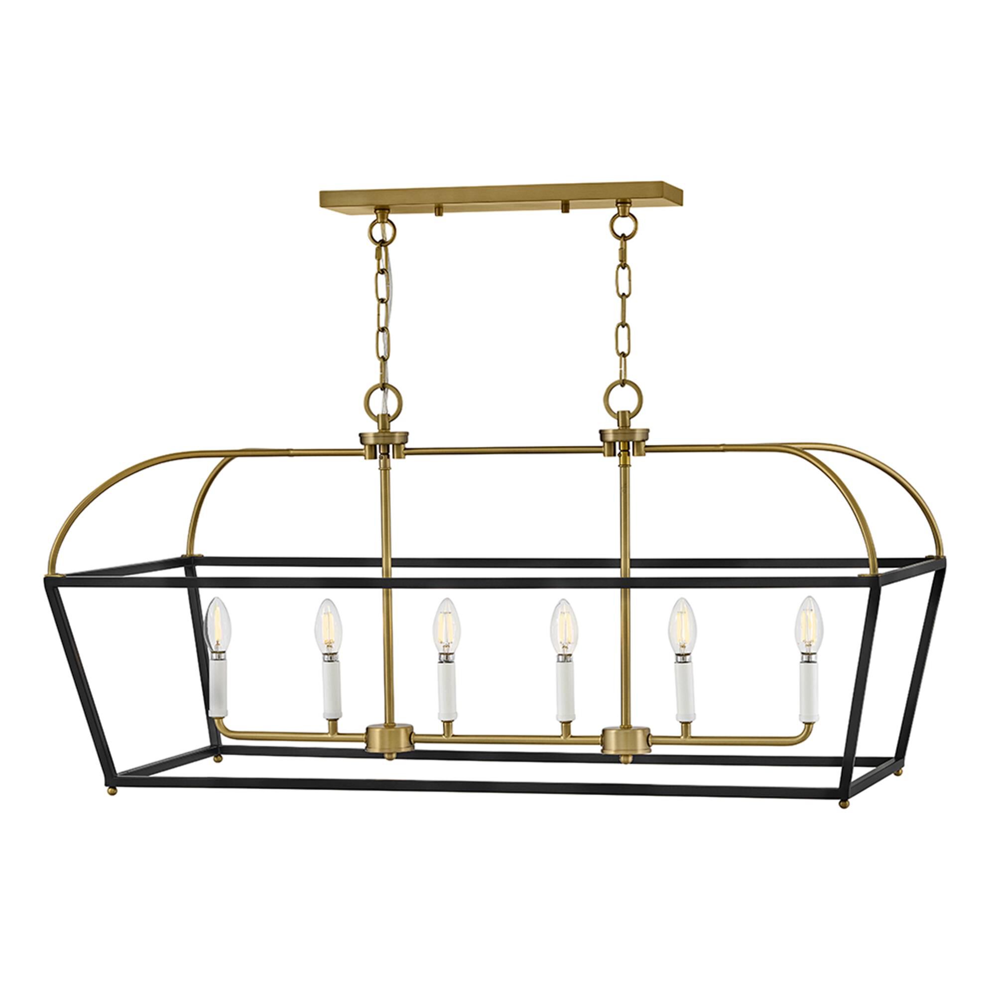 Tate Small Linear Chandelier