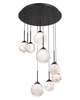 Quest 17 Inch 9 Light Multi Light Pendant