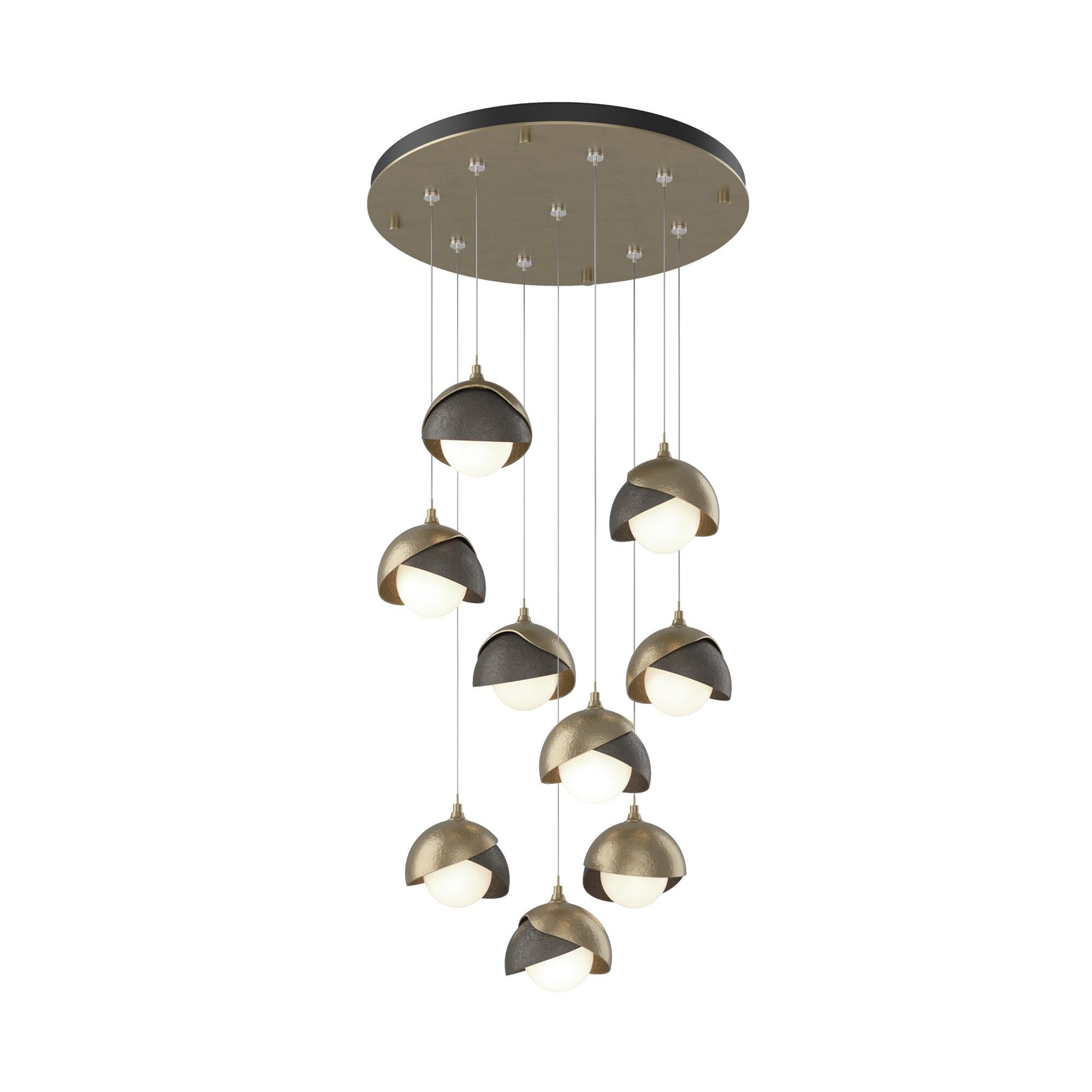 Brooklyn 20 Inch 9 Light Multi Light Pendant