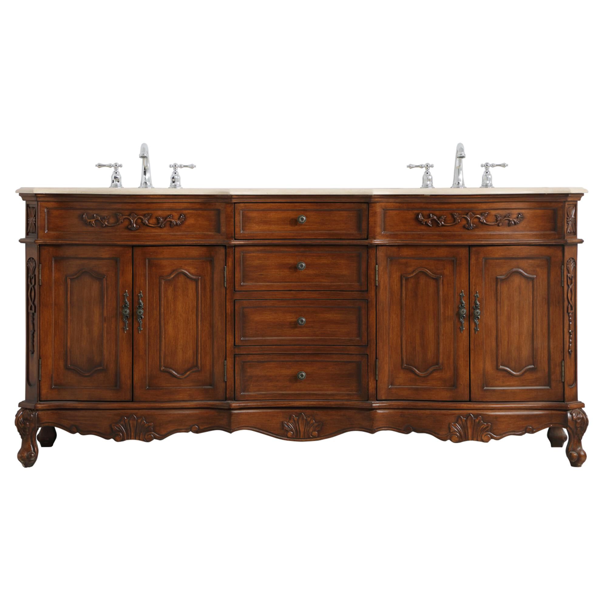 Danville 72 Inch Bath Vanity Cabinet