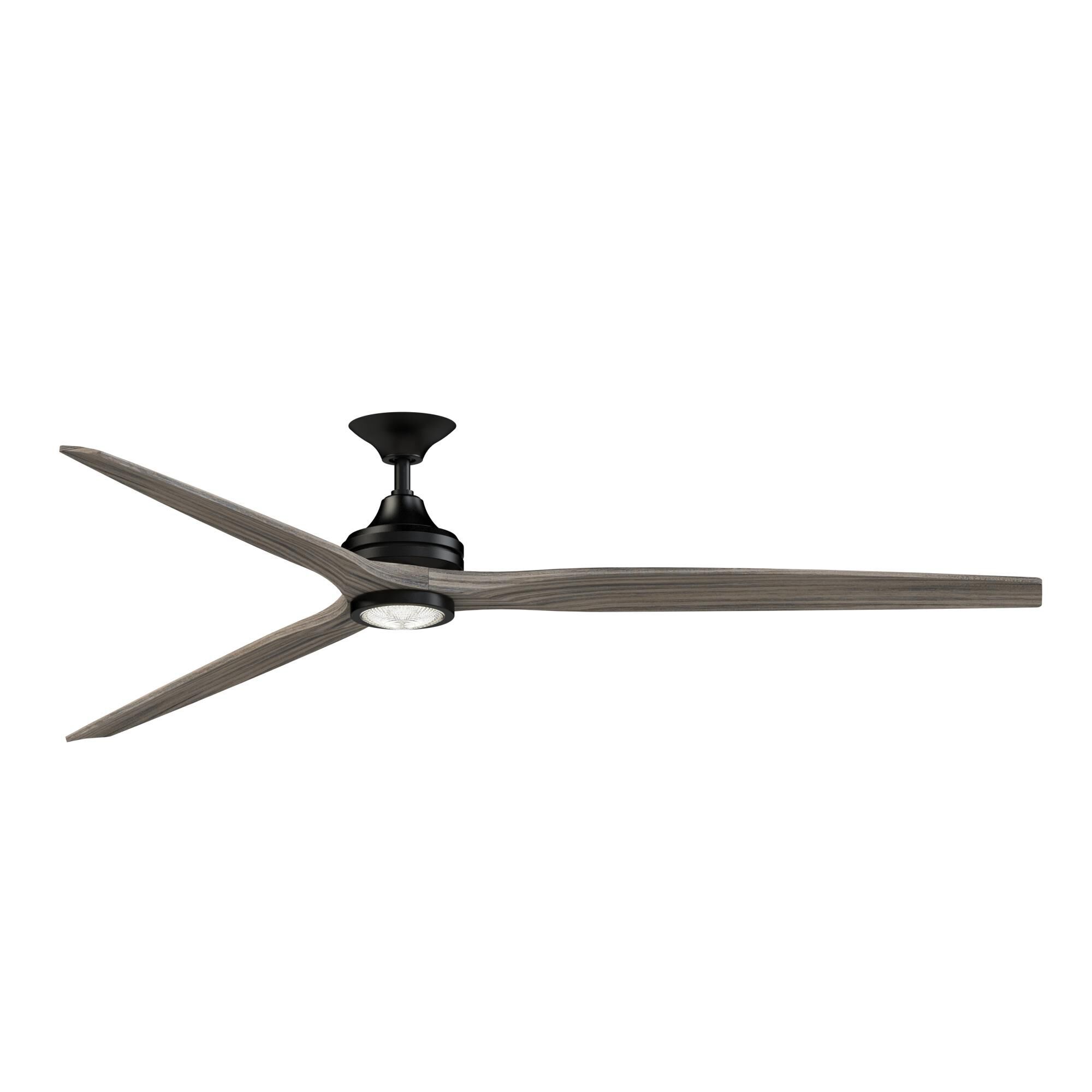 Spitfire 84 Inch Ceiling Fan with Light Kit