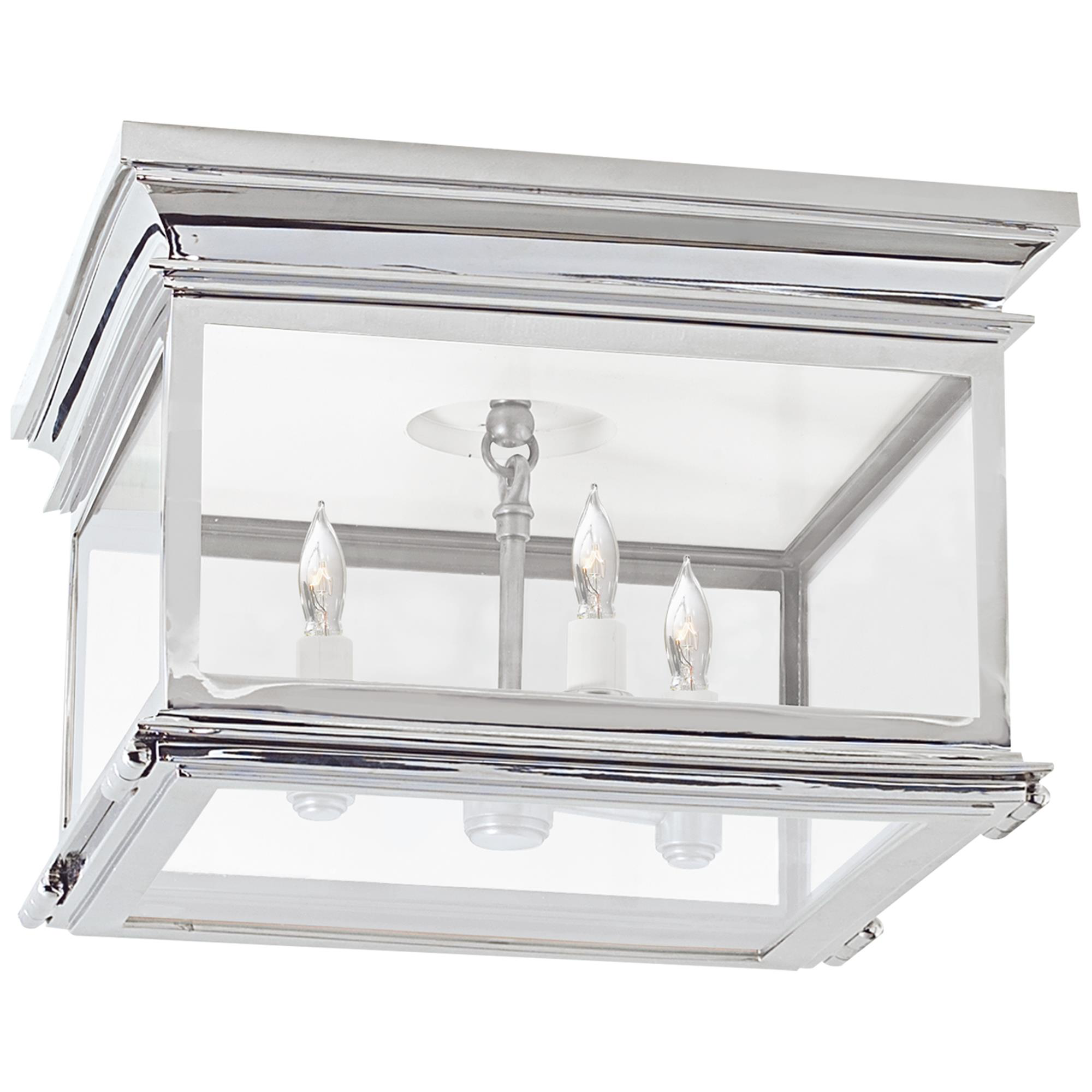 Chapman & Myers Club 13 Inch 3 Light Flush Mount