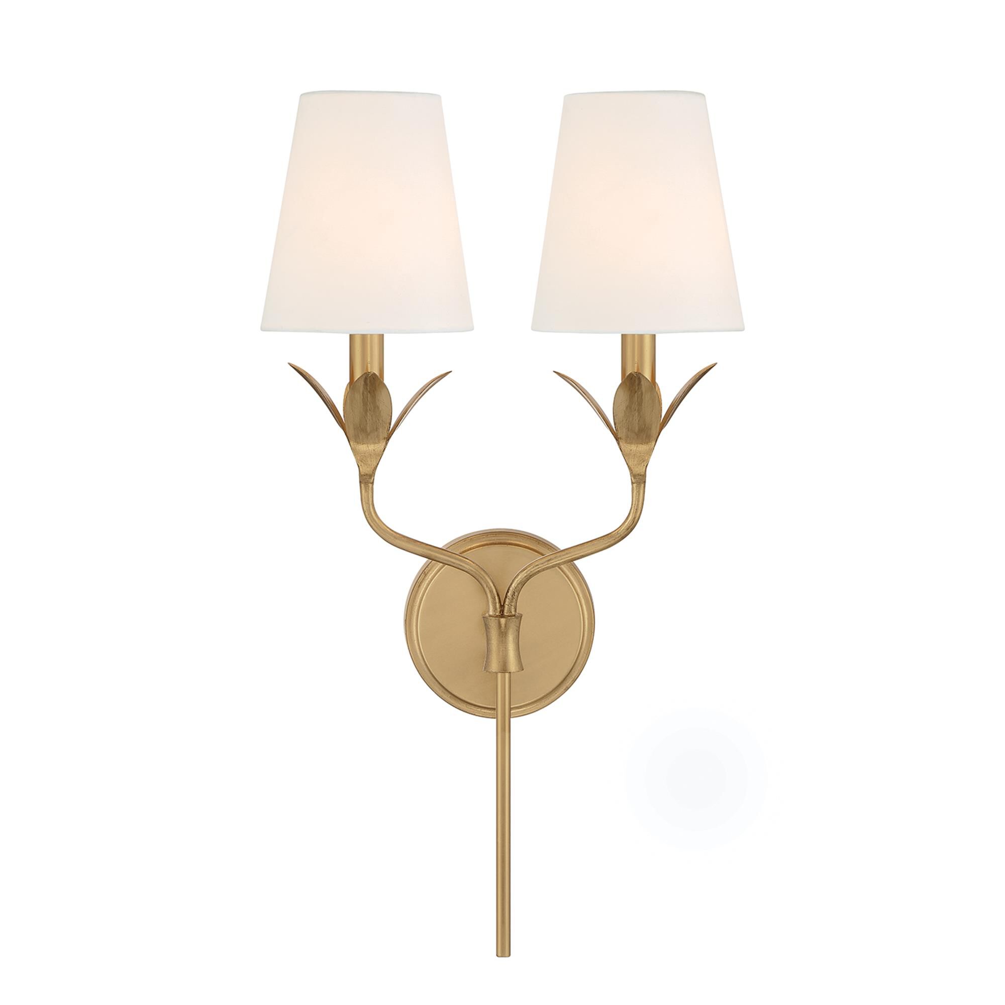 Broche 21 Inch 2 Light Wall Sconce