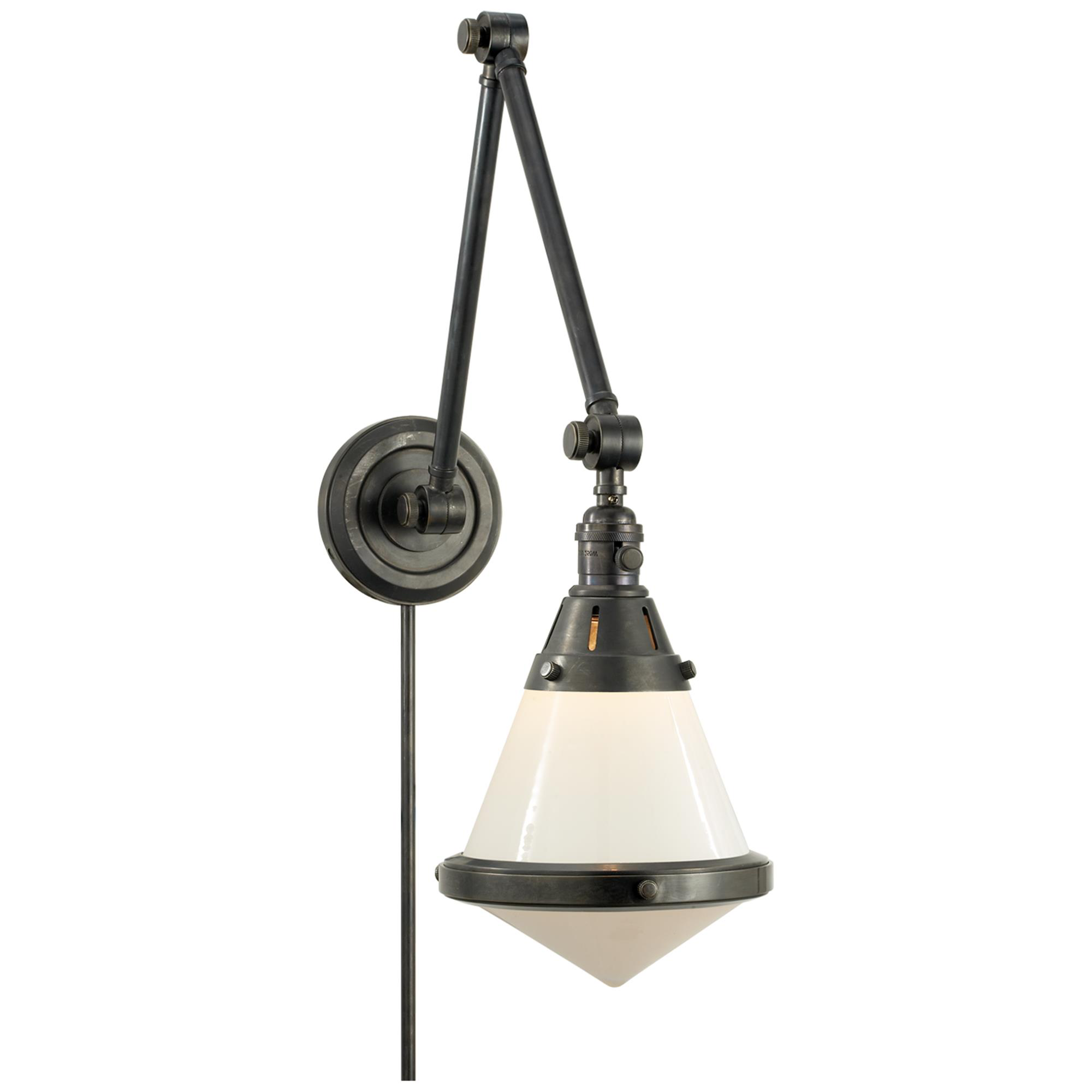 Thomas O'Brien Gale Medium Wall Swing Lamp