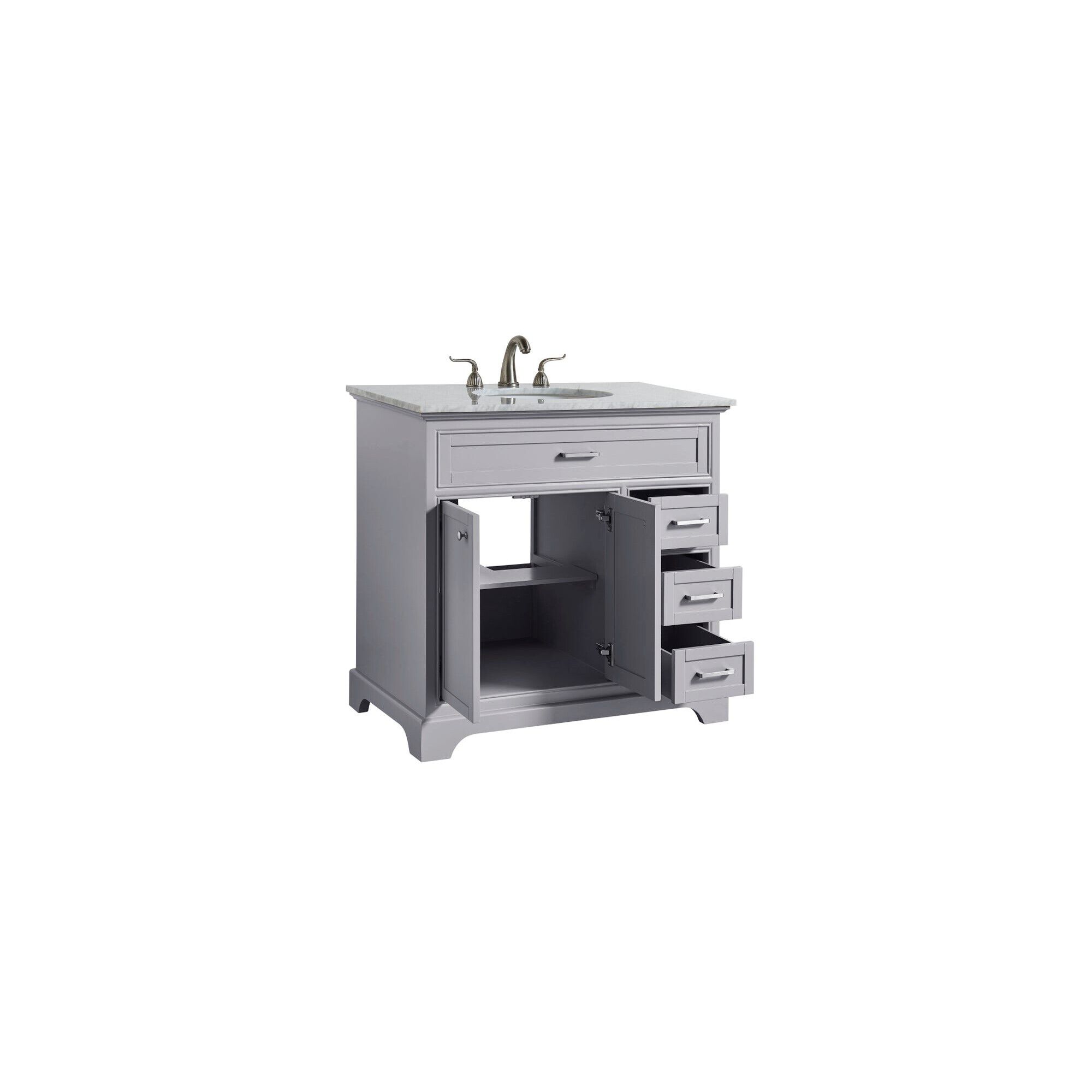 Americana 36 Inch Bath Vanity Cabinet