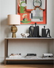 Oblique 60 Inch Console Table