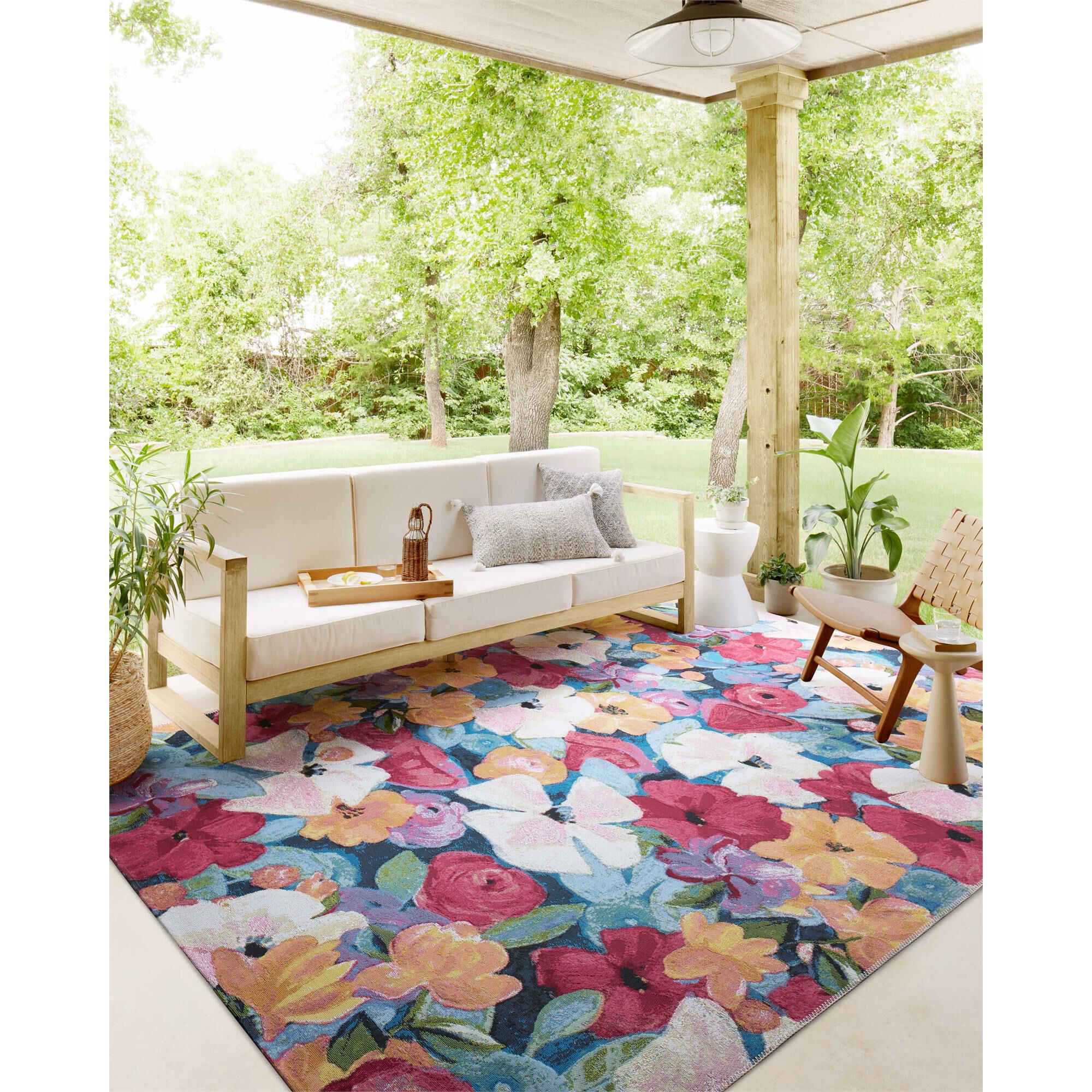 Botanical Power Woven Area Rug