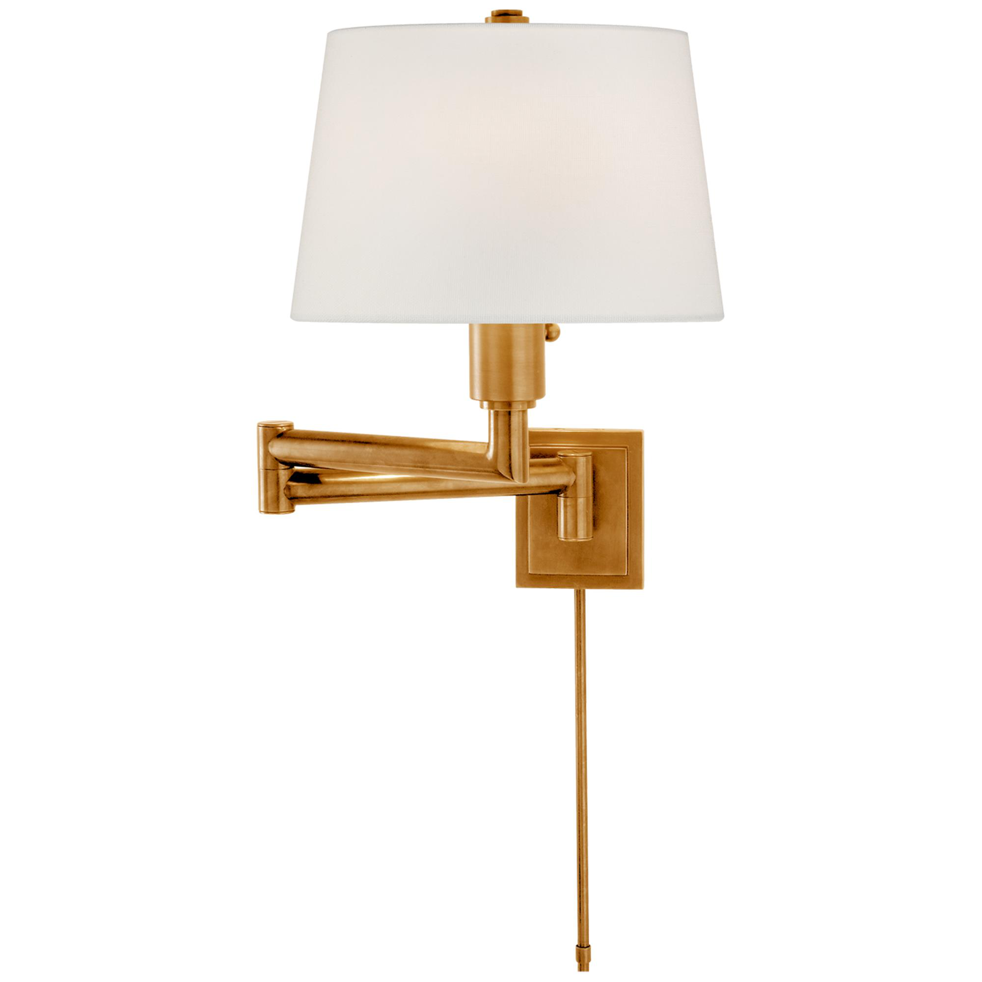 Chapman & Myers Chunky Large Wall Swing Lamp
