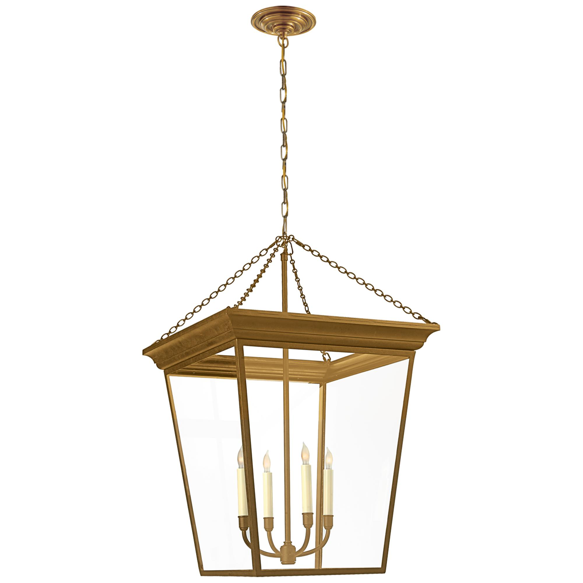 Chapman & Myers Cornice Large Lantern Pendant