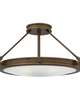 Collier 22 Inch 4 Light Semi Flush Mount
