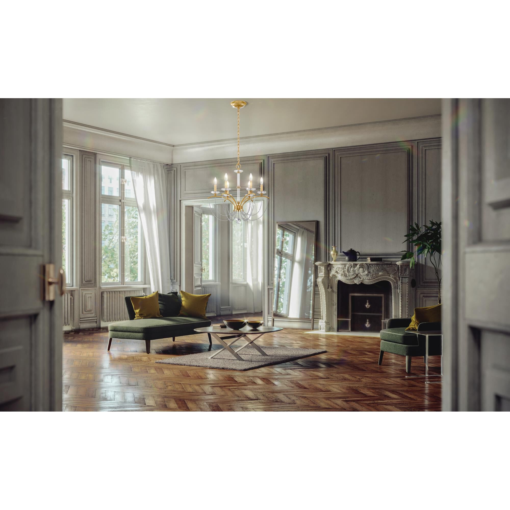 Priscilla 24 Inch Chandelier