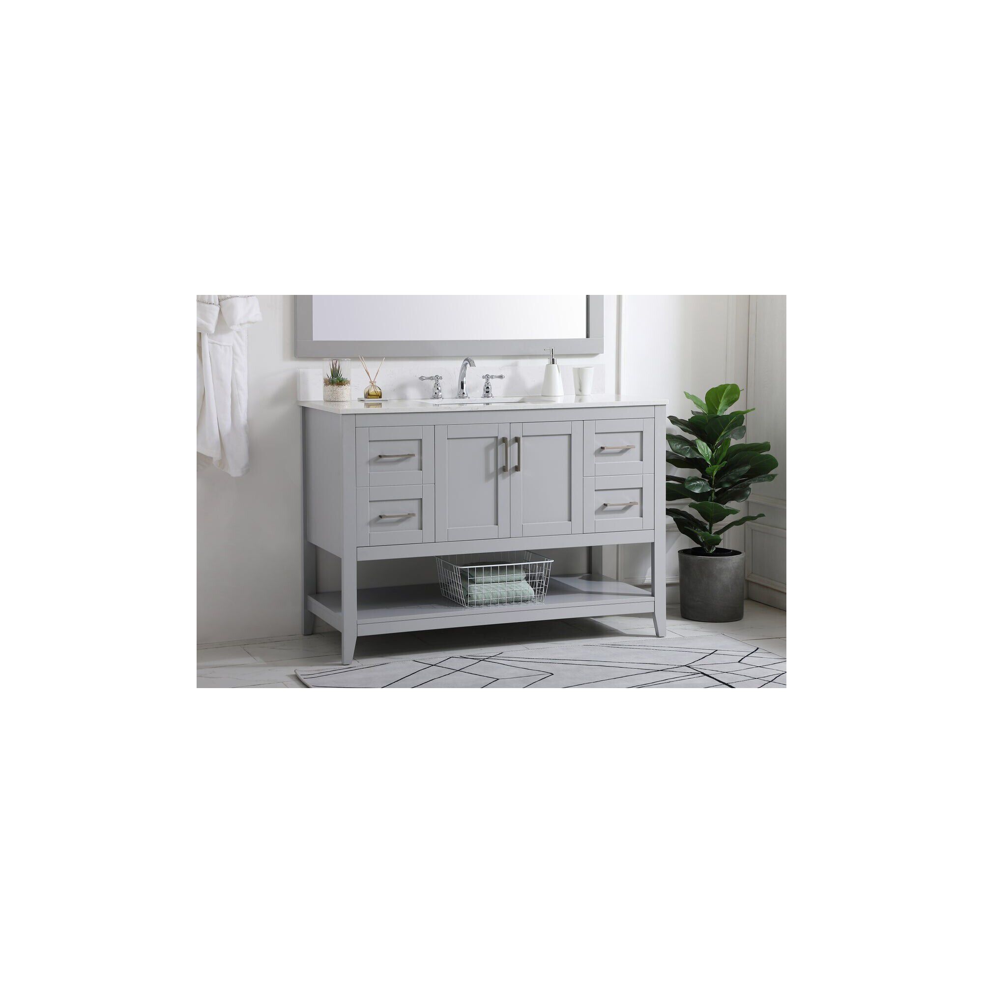 Aubrey 22 Inch Bath Vanity Cabinet