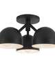 Ryan Pauly Fosso 12 Inch 3 Light Semi Flush Mount