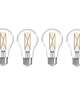 7 Watt LED A19 4000K Filament E26 Dimmable (4 Pack)