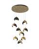 Brooklyn 20 Inch 9 Light Multi Light Pendant