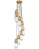 Thomas O'Brien Junio 10 Inch 8 Light Multi Light Pendant
