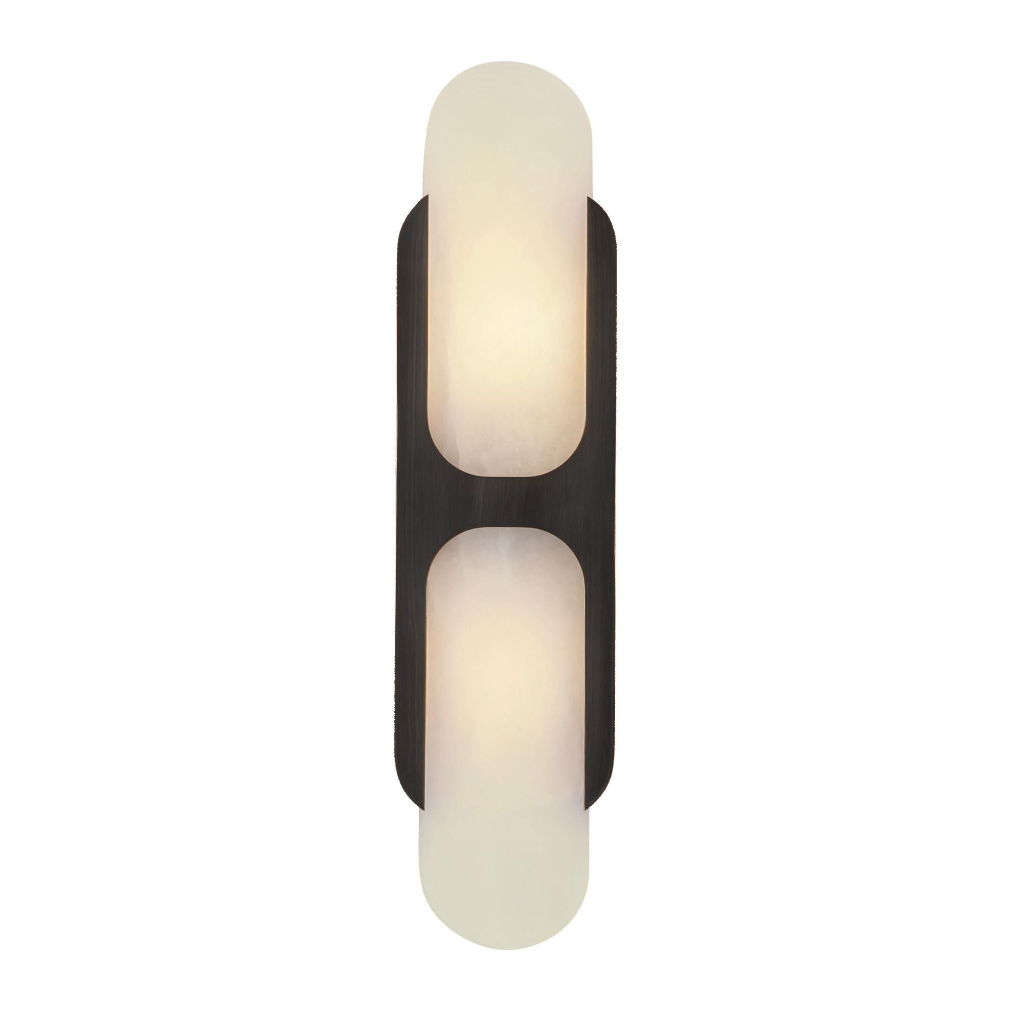 Elisa Carlucci Odin 17 Inch 2 Light Bath Vanity Light