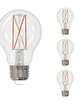 8.5 Watt LED A19 3000K Filament Fully Compatible Dimming JA8 (4 Pack)