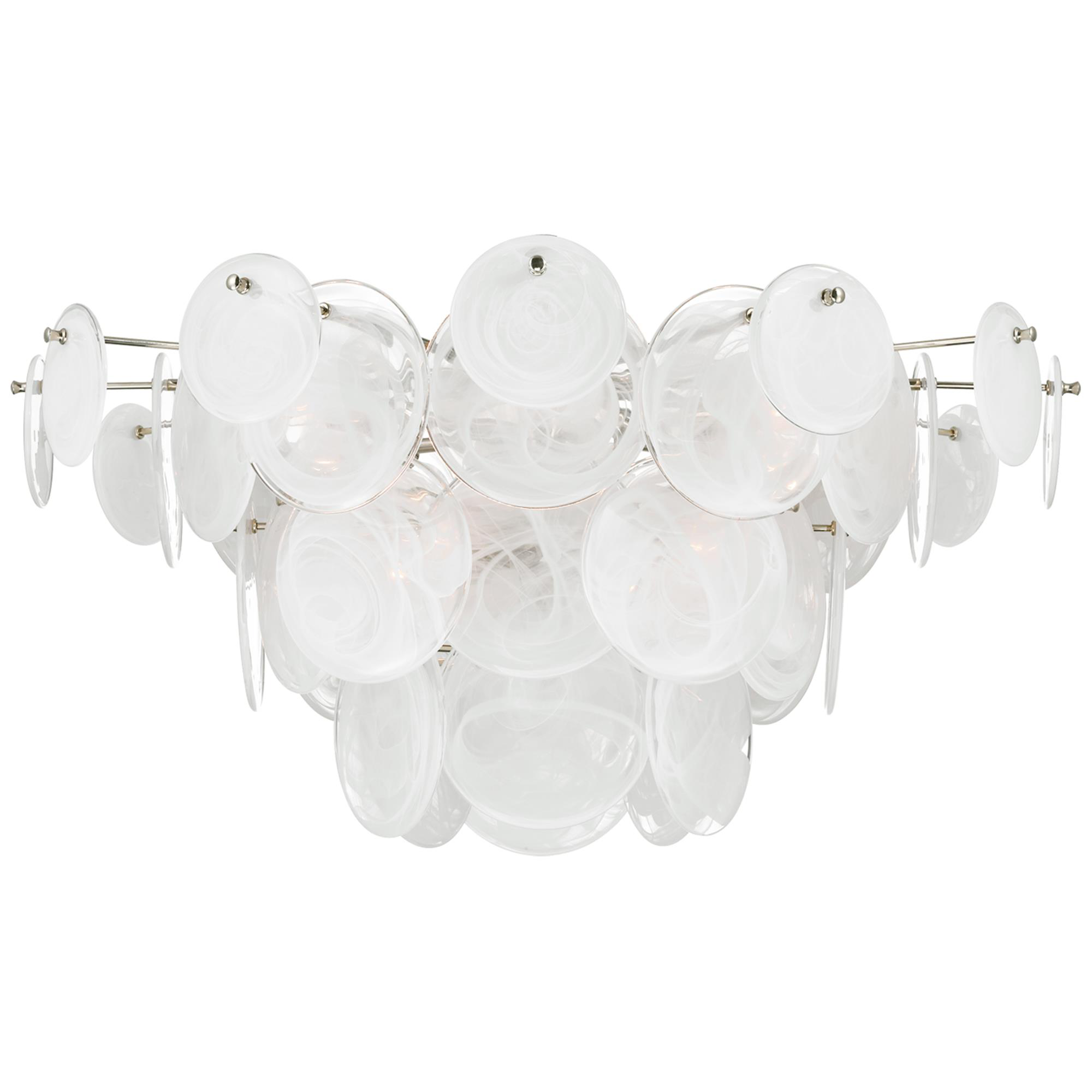 AERIN Loire 34 Inch 10 Light Flush Mount