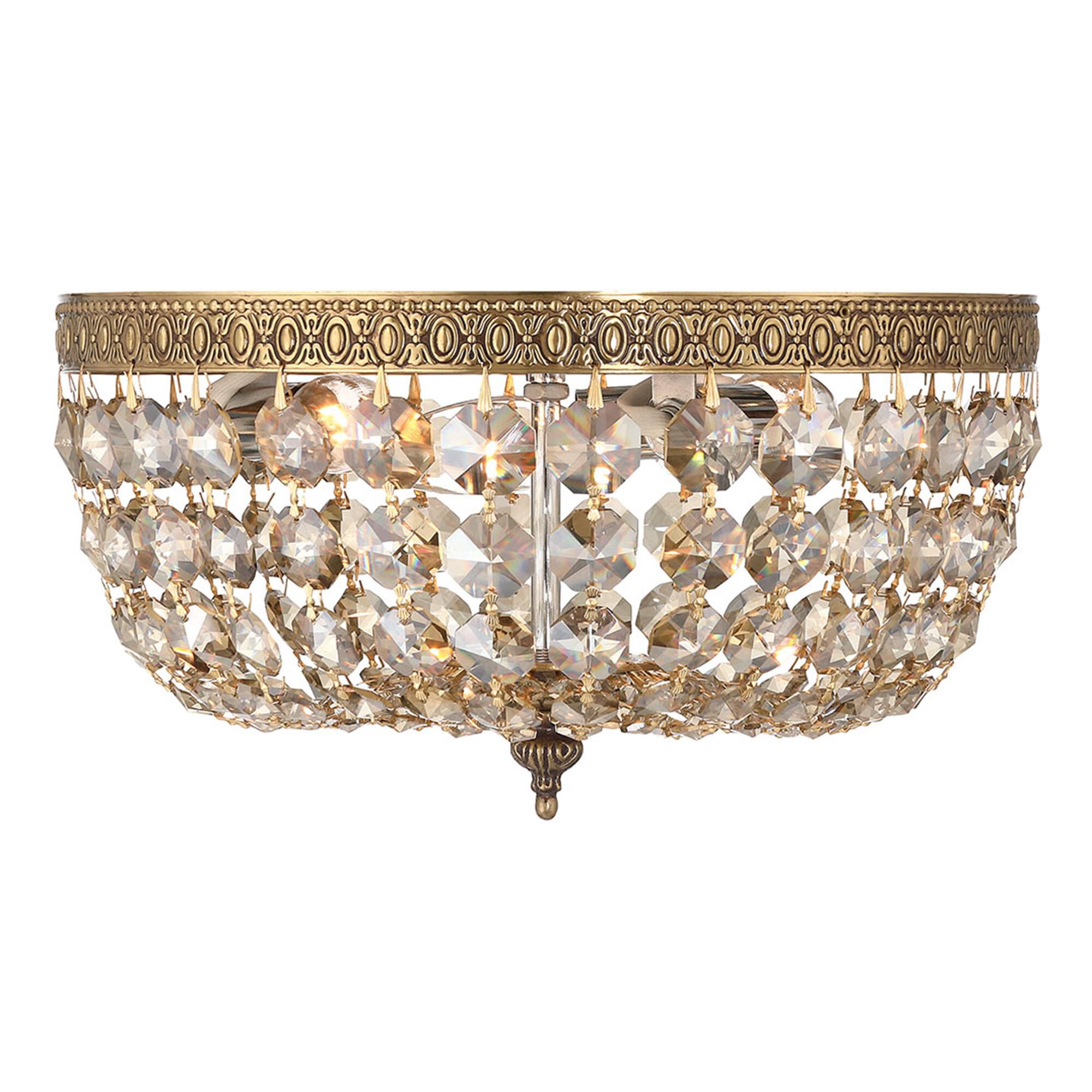 Ceiling 12 Inch 3 Light Semi Flush Mount