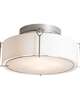 Bow 20 Inch 4 Light Semi Flush Mount