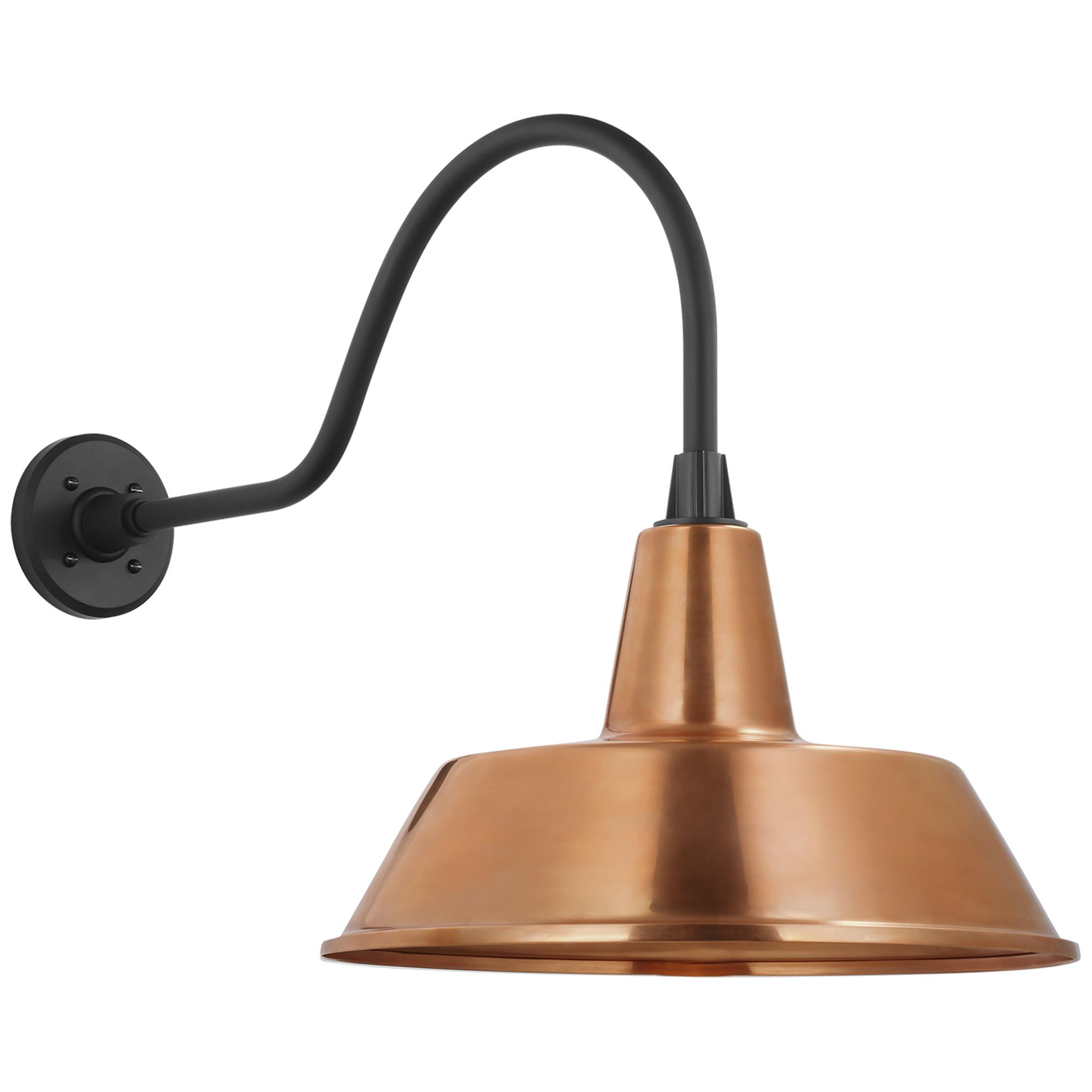 Thomas O'Brien Academy Barn 19 Inch Outdoor Wall Light