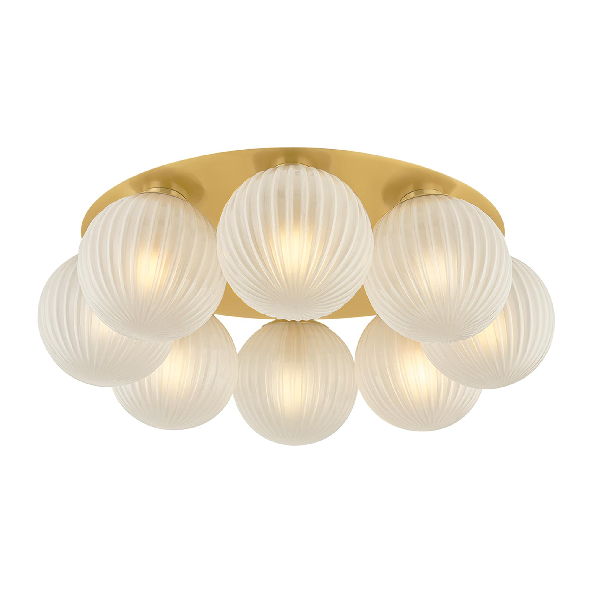 Vernazza 24 Inch 8 Light Flush Mount