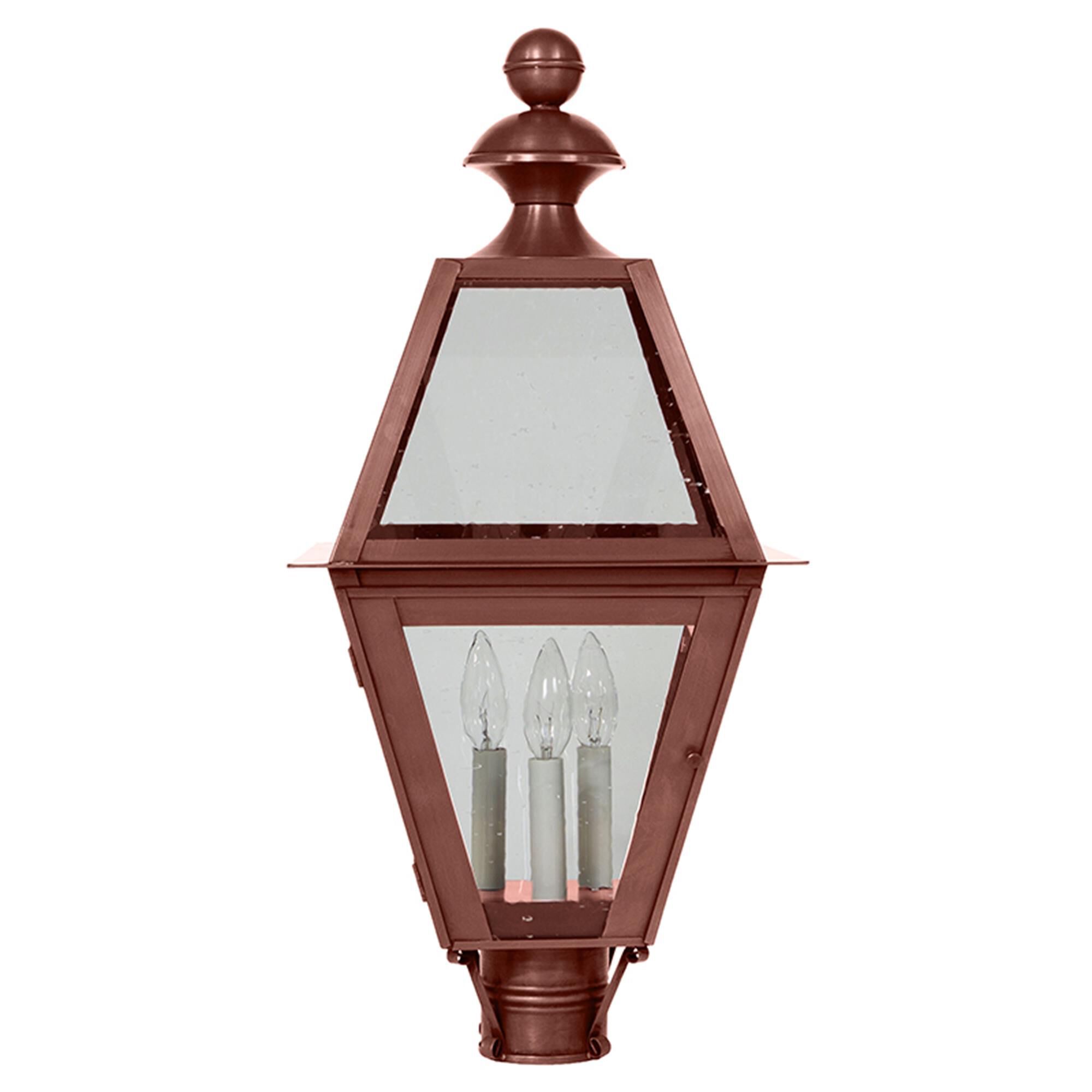 Boston 26 Inch 3 Light Outdoor Post Lamp