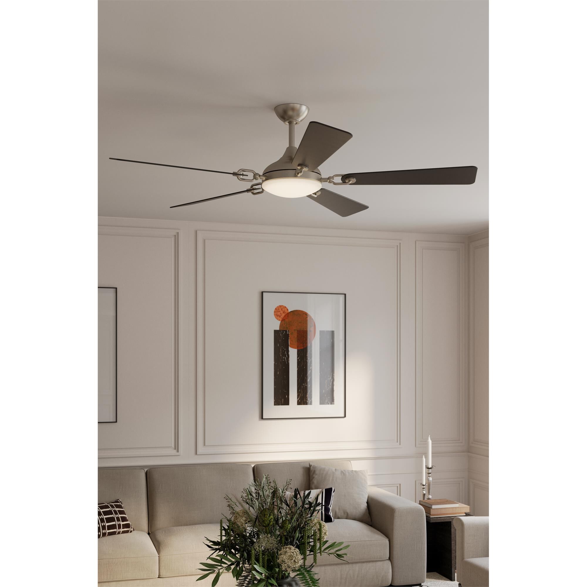 Cadena 65 Inch Ceiling Fan with Light Kit