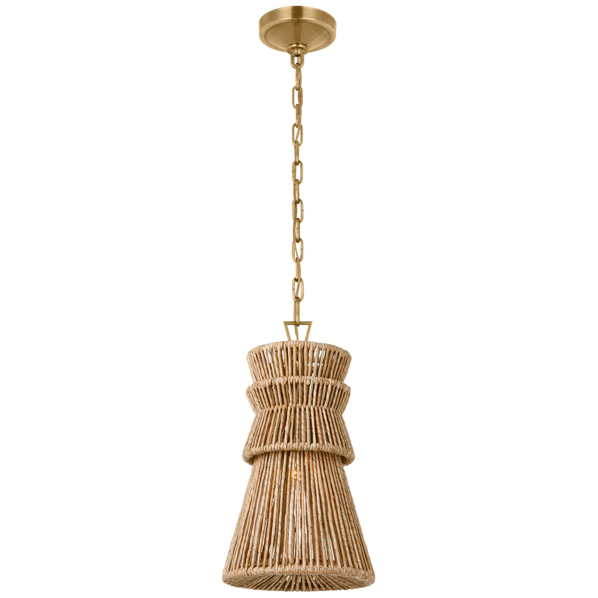 Chapman & Myers Antigua 19 Inch Mini Pendant