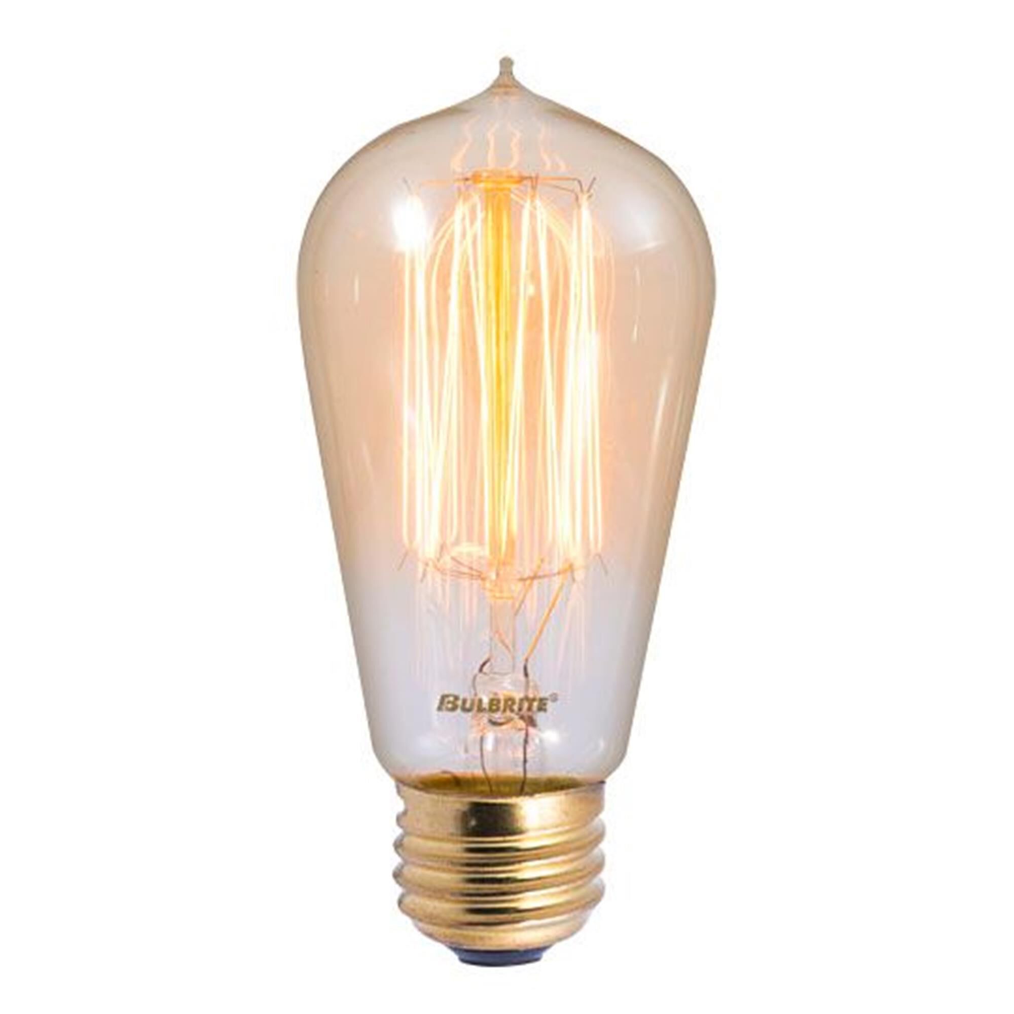 60 Watt ST18 Nostalgic Thread E26 120 Volt