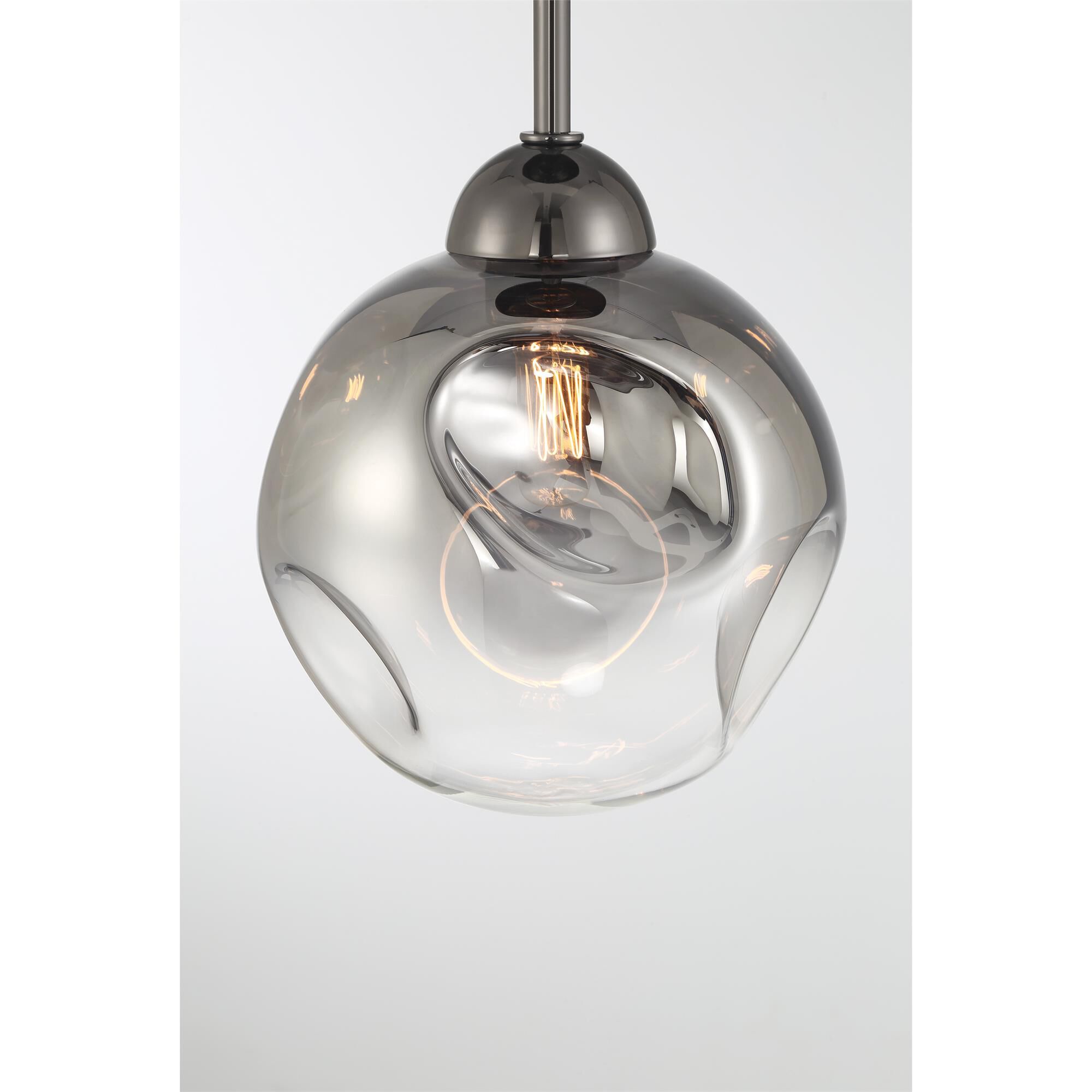 Neveh 8 Inch Semi Flush Mount