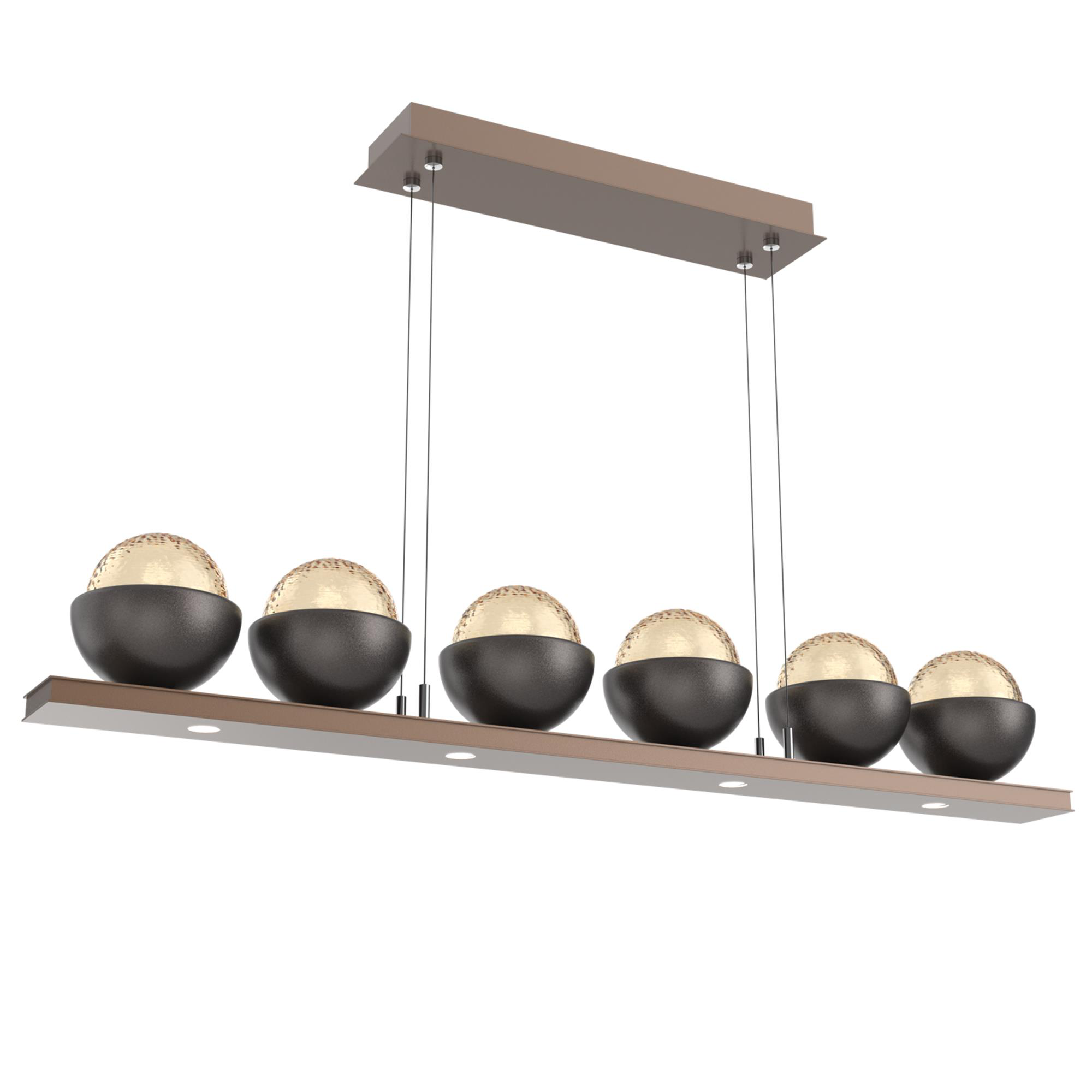 Cabochon Medium Linear Chandelier
