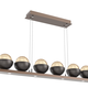 Cabochon Medium Linear Chandelier