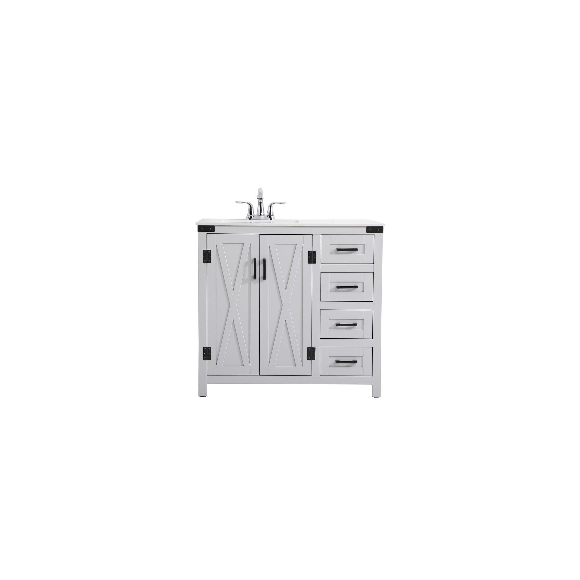 Grant 36 Inch Bath Vanity Cabinet