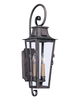 Parisian Square 24 Inch Outdoor Wall Light