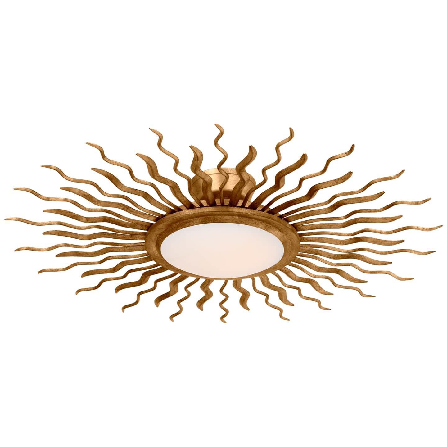 Re 30 Inch Semi Flush Mount